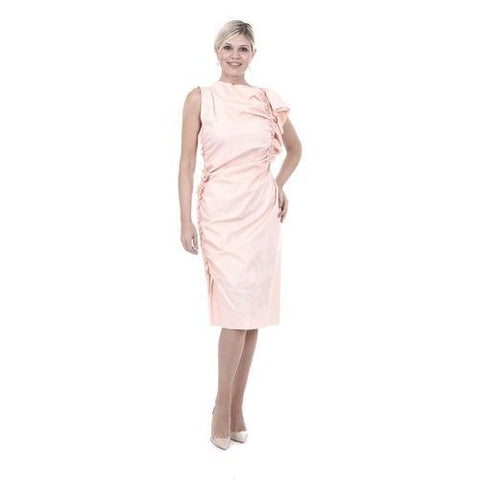 Pink 44 EUR - 8 US Bottega Veneta Womens Dress 365149 VZD01 6874