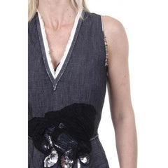 Dark Grey 38 EUR - 2 US Bottega Veneta Womens Dress 375131 VZJD0 4030