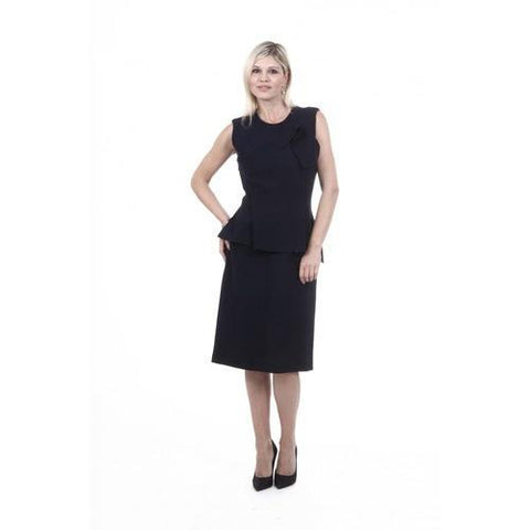 Black 44 EUR - 8 US Bottega Veneta Womens Dress 386164 VAI30 4030