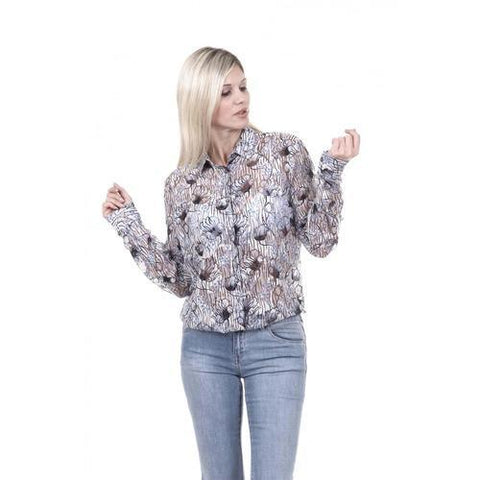 Multicolor 46 EUR - 10 US Bottega Veneta Womens Shirt 369641 VZDV1 8859