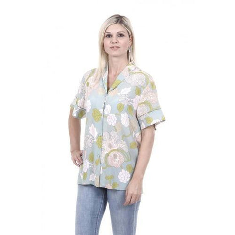 Multicolor 40 EUR - 4 US Bottega Veneta Womens Shirt 365120 VZDW0 8833