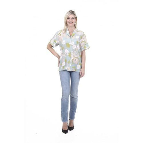 Multicolor 44 EUR - 8 US Bottega Veneta Womens Shirt 365120 VZDW0 8833