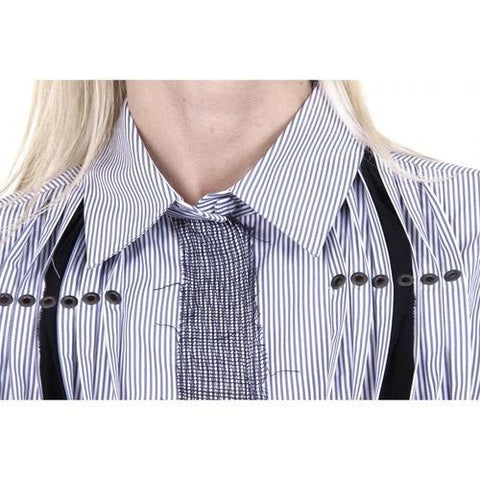 Multicolor 46 EUR - 10 US Bottega Veneta Womens Shirt 372439 VZG52 4195