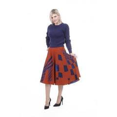 Multicolor 44 EUR - 8 US Bottega Veneta Womens Skirt 387033 VZLI0 7522