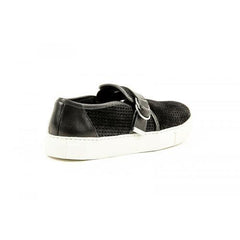 Black 40 EUR - 7 US Balmain Paris Mens Slip On Sneaker S6H T310 BA90 176