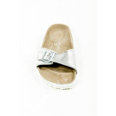 Silver 41 EUR - 11 US Birkenstock Womens Flat Sandal MADRID 43928