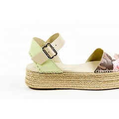 Multicolor 36 EUR - 6 US Carven Womens Espadrille Sandal ESPADRILLE 125 SABLE