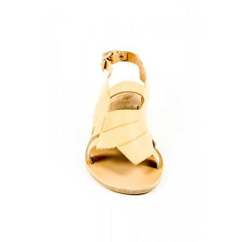 Beige 36 EUR - 6 US Carven Womens Flat Sandal SANDALE BASSE 115 NATUREL
