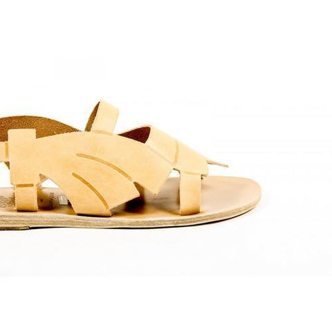 Beige 36 EUR - 6 US Carven Womens Flat Sandal SANDALE BASSE 115 NATUREL