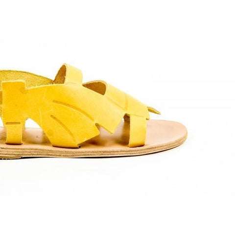 Yellow 36 EUR - 6 US Carven Womens Flat Sandal SANDALE BASSE 222 BANANE