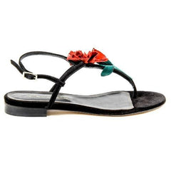 Black 36 EUR - 6 US Oscar de la Renta Womens Slingback Sandal OSTRA S1604422 001