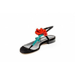 Black 39 EUR - 9 US Oscar de la Renta Womens Slingback Sandal OSTRA S1604422 001