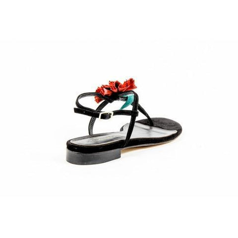 Black 40 EUR - 10 US Oscar de la Renta Womens Slingback Sandal OSTRA S1604422 001
