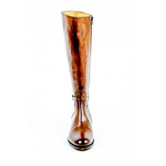 Brown 36 EUR - 6 US Kiton Womens High Boot D34801 4H5103 LUX CAFFE