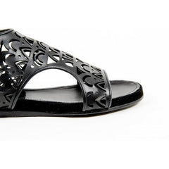 Black 36 EUR - 6 US Parrice Womens Sandal PS15S1 BLACK