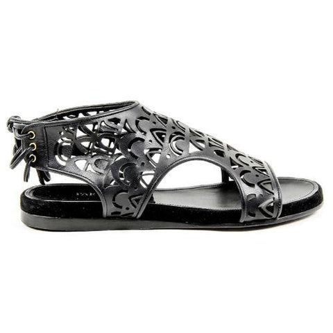 Black 36 EUR - 6 US Parrice Womens Sandal PS15S1 BLACK