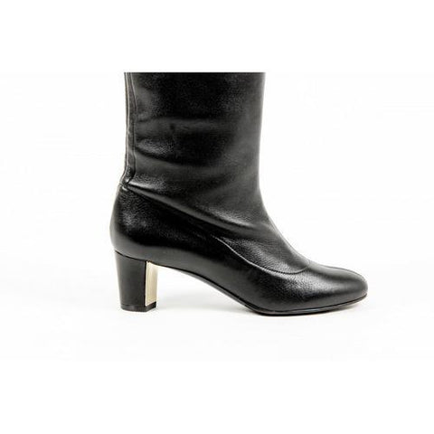Black 37 EUR - 7 US Vionnet Paris Womens High Boot FV VSAI3 062 L2004 10501