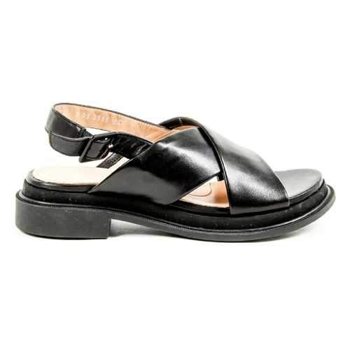 Black 38 EUR - 8 US Robert Clergerie Paris Womens Cross Over Sandal CALIENTE AGNEAU NOIR DBL PDR BCL AGN NO