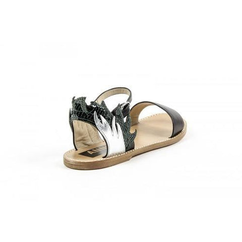 Multicolor 38 EUR - 8 US Golden Goose Womens Ankle Strap Flat Sandal G24D297 A3