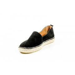 Black 45 EUR - 12 US Sun Z Mens Espadrille PAULO SUEDE BLACK
