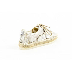 Silver 39 EUR - 9 US Sun Z Womens Espadrille CARMEV GOLD PAILE