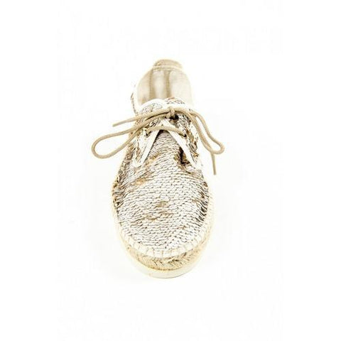 Silver 40 EUR - 10 US Sun Z Womens Espadrille CARMEV GOLD PAILE