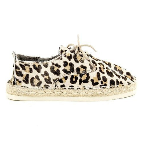 Leopardato 38 EUR - 8 US Sun Z Womens Espadrille CARMEV PONY LEO A