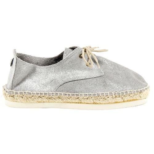 Silver 40 EUR - 10 US Sun Z Womens Espadrille CARMEV NOTU METAL