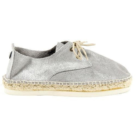Silver 40 EUR - 10 US Sun Z Womens Espadrille CARMEV NOTU METAL