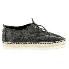Black 39 EUR - 9 US Sun Z Womens Espadrille CARMEV BLACK METAL