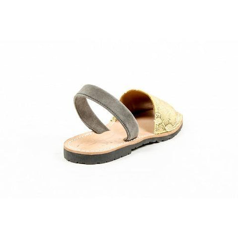 Multicolor 37 EUR - 7 US Del Rio London Womens Flat Sandal SNAKE EFFECT COTTON 14SS10902