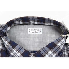 Multicolor XL Brunello Cucinelli Mens Shirt MA6550068 C928