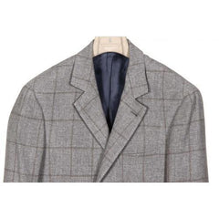 Grey 54 IT - 44 US Brunello Cucinelli Mens Jacket MA4458310 C043