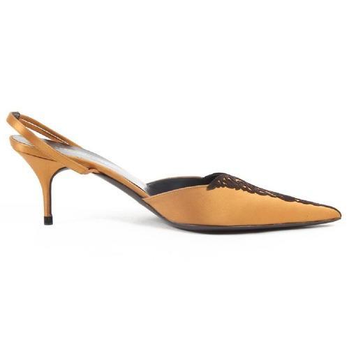 Orange 40 EUR - 10 US Alexandra Neel Womens Slingback Sandal ICONE ORANGE CHOC