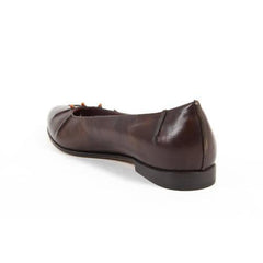 Dark Brown 36 EUR - 6 US Henry Cuir Womens Ballerina 1715A CRETA 809 MORO