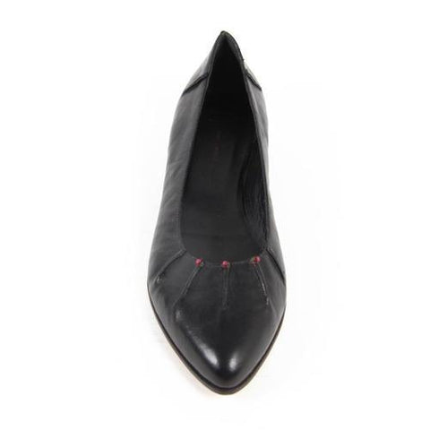 Black 36 EUR - 6 US Henry Cuir Womens Ballerina 1715A CRETA NERO