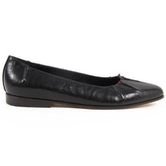 Black 36.5 EUR - 6.5 US Henry Cuir Womens Ballerina 1715A CRETA NERO