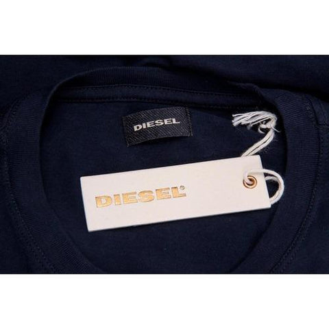 Dark Blue XS Diesel Mens T-Shirt T-CLAR 00SJUN 0091B 81E