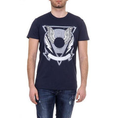 Dark Blue XS Diesel Mens T-Shirt T-CLAR 00SJUN 0091B 81E
