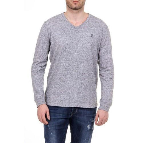 Grey M Diesel Mens Sweater T-THERAPON-LONG 00SLMR 0091B 98U
