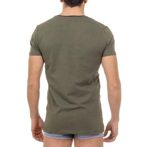 Green XXL Diesel Mens Underwear T-Shirt UMTEE-MICHAEL 00CG26 0KAJC 51F