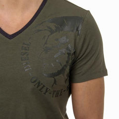 Green XXL Diesel Mens Underwear T-Shirt UMTEE-MICHAEL 00CG26 0KAJC 51F