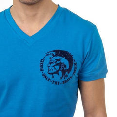 Light Blue S Diesel Mens Underwear T-Shirt UMTEE-MICHAEL 00CG26 0TAIU 88Z