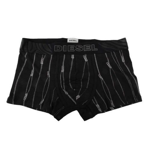 Black L Diesel Mens Boxer Trunk UMBX-DAMIEN 00CIYK 0KAJB 03