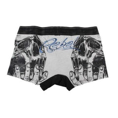 White L Diesel Mens Boxer Trunk UMBX-DAMIEN 00CIYK 0KAJB 04