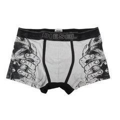 White L Diesel Mens Boxer Trunk UMBX-DAMIEN 00CIYK 0KAJB 04