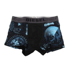 Black XS Diesel Mens Boxer Trunk UMBX-DAMIEN 00CIYK 0TAIR 02