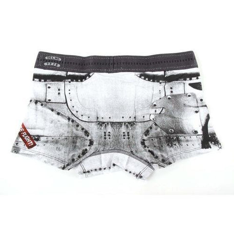 White XS Diesel Mens Boxer Trunk UMBX-DAMIEN 00CIYK 0TAIR 03