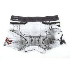 White XS Diesel Mens Boxer Trunk UMBX-DAMIEN 00CIYK 0TAIR 03