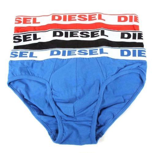 Multicolor M Diesel Mens Slip UMBR-ANDRE THREE PACK 00SH05 0GAFN 03